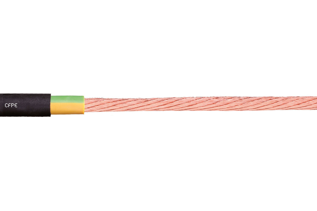 Специальный кабель электродвигателя CFPE для использования в гибких кабель-каналах
