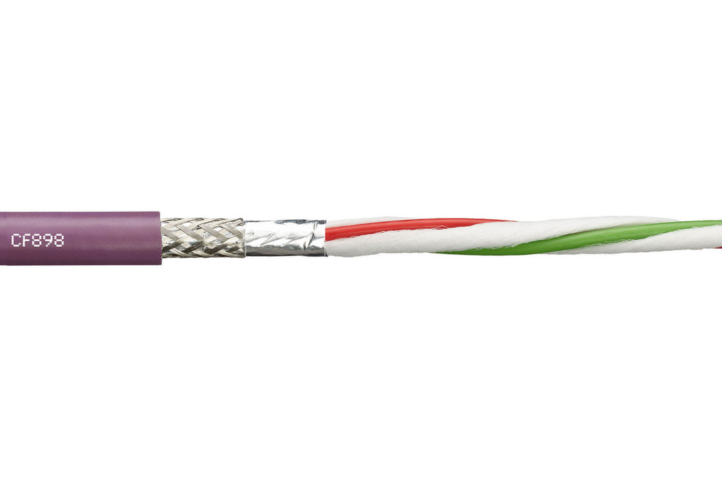 Шина специального кабеля CF898 для использования в гибких кабель-каналах