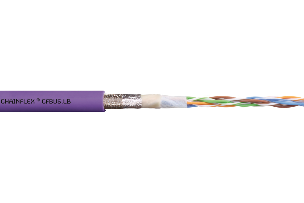 Специальная кабельная шина CFBUS.LB для использования в гибких кабель-каналах