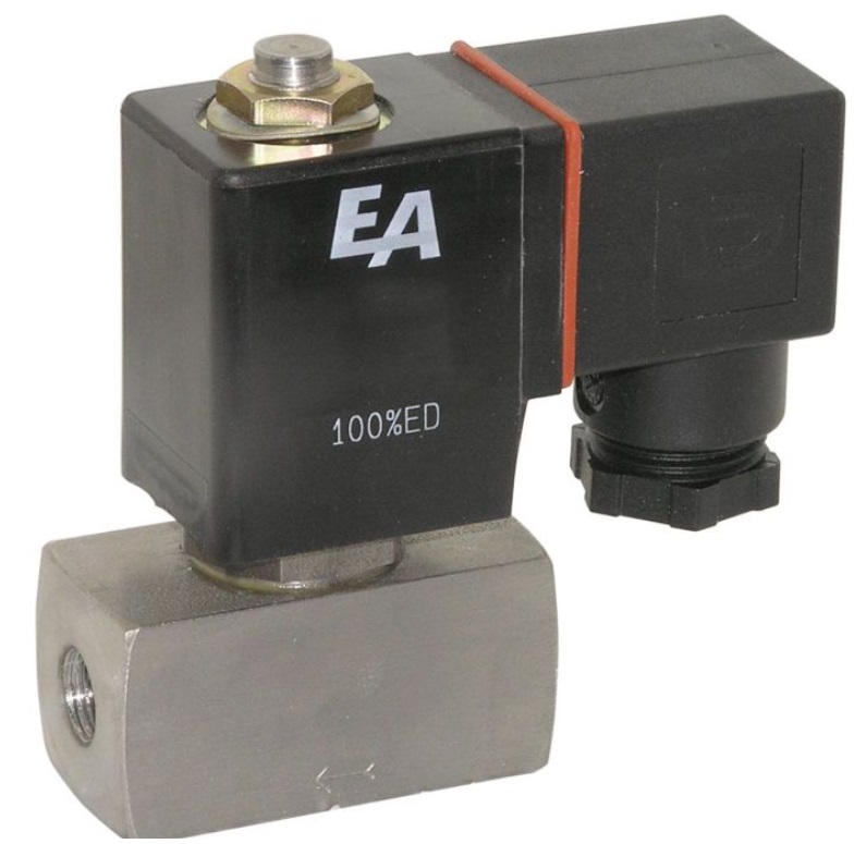 Электромагнитный клапан MEAG2D33, 24V DC, 0-15 бар, G 1/4", нерж. сталь/FKM, DN2.5